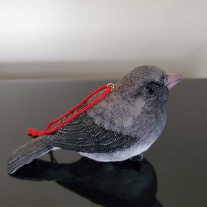 VINTAGE CERAMIC BIRD XMAS ORNAMENT or enjoy everyday !